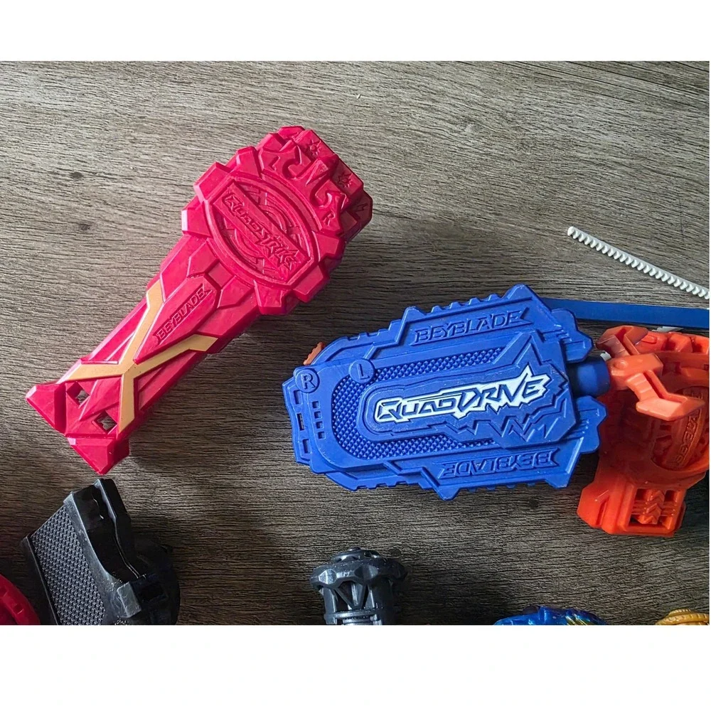 Beyblade Burst Mixed Lot QuadDrive Surge Energy Layers Discs Tips Launchers